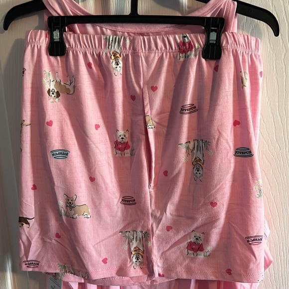 Joyspun Pink Sail 2 PC Print Tank Top/Shorts Pajama Set - Picture 10 of 11